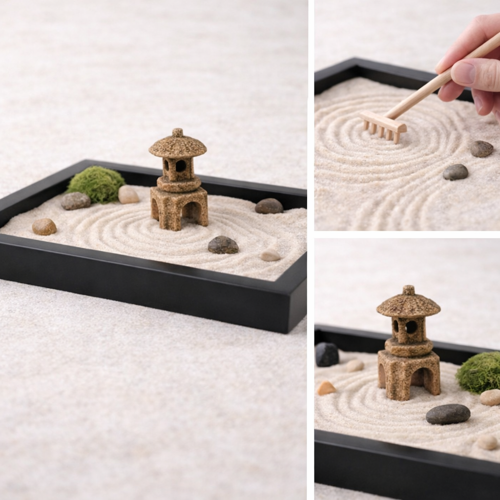 Lotusa Kule Temalı Zen Bahçe Kiti