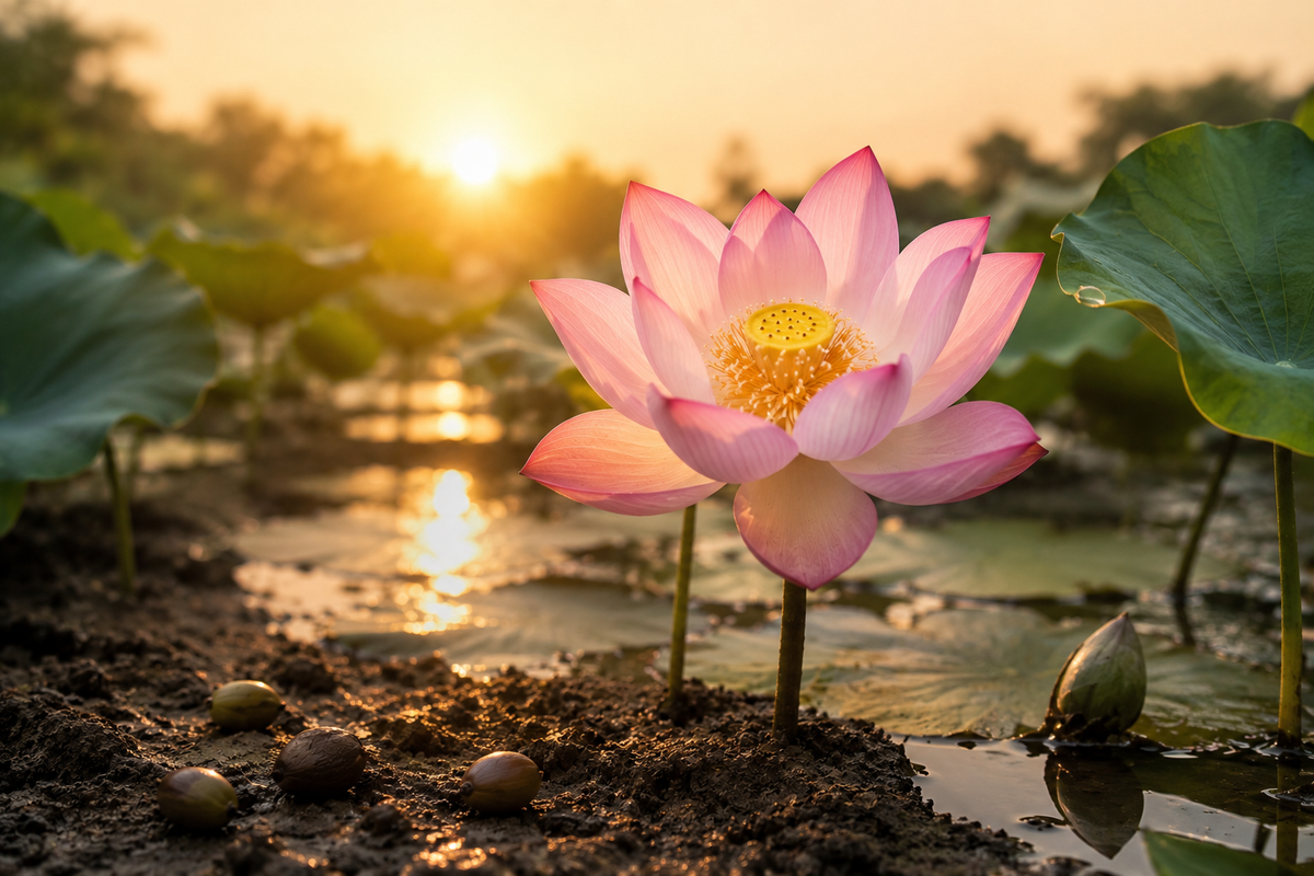 Lotus Çiçeğinin Sembolizmi: Neden Çamurdan Doğar?
