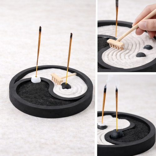 Lotusa Yin-Yang Temalı Zen Bahçe Kiti