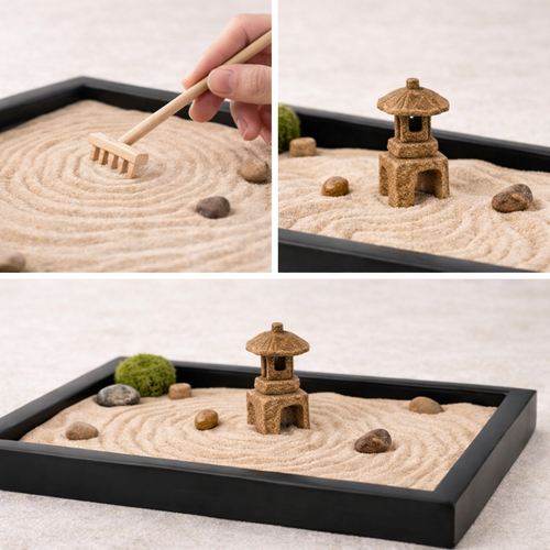 Lotusa Japon Zen Bahçesi Temalı Zen Bahçe Kiti