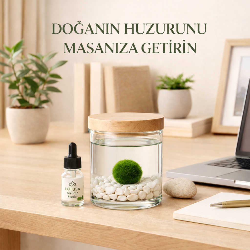 Lotusa®  Marimo (Şans Yosunu) Yetiştirme Kiti